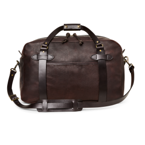 Heritage Leather Medium Duffle Bag - Ballard Brown