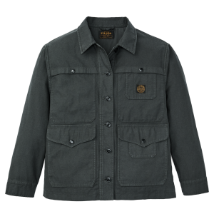Women's Reverse Sateen Cruiser Jacket - Faded Black