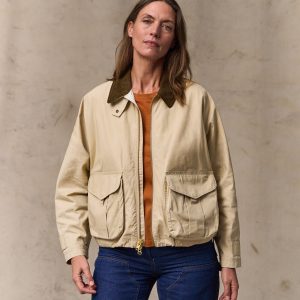 Women's Dry Wax Short Work Jacket - Quail Tan