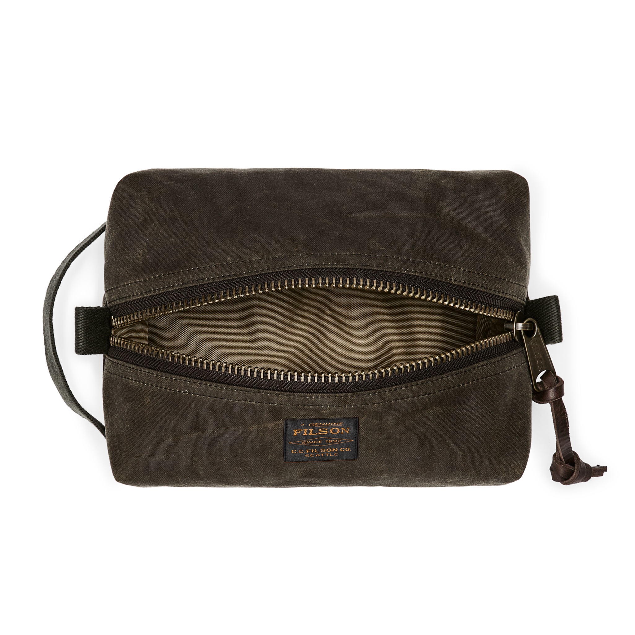 Tin Cloth Dopp Kit - Otter Green - Image 5