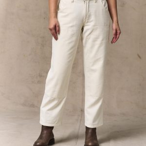 Women's Reverse Sateen Double Front Pants - Natural Seed