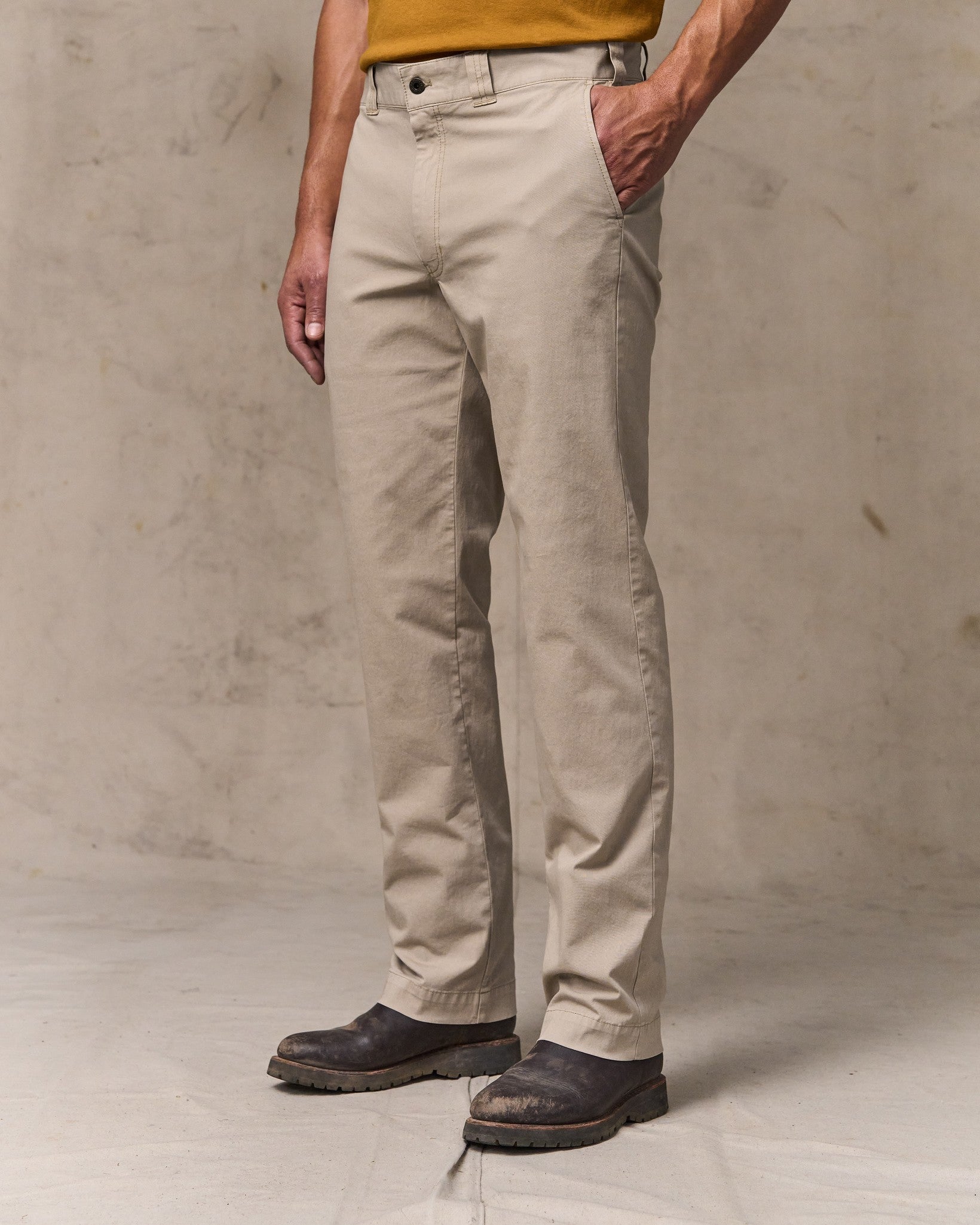 Granite Mountain Flat Front Pants - Buck Tan - Image 3