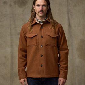 Mackinaw Wool Jac-shirt - Chessie Tan