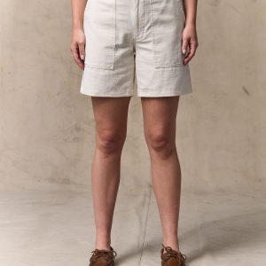 Women's Reverse Sateen Supply Shorts - Natural Seed