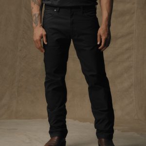 Dry Tin Cloth 5-pocket Pants - Raven