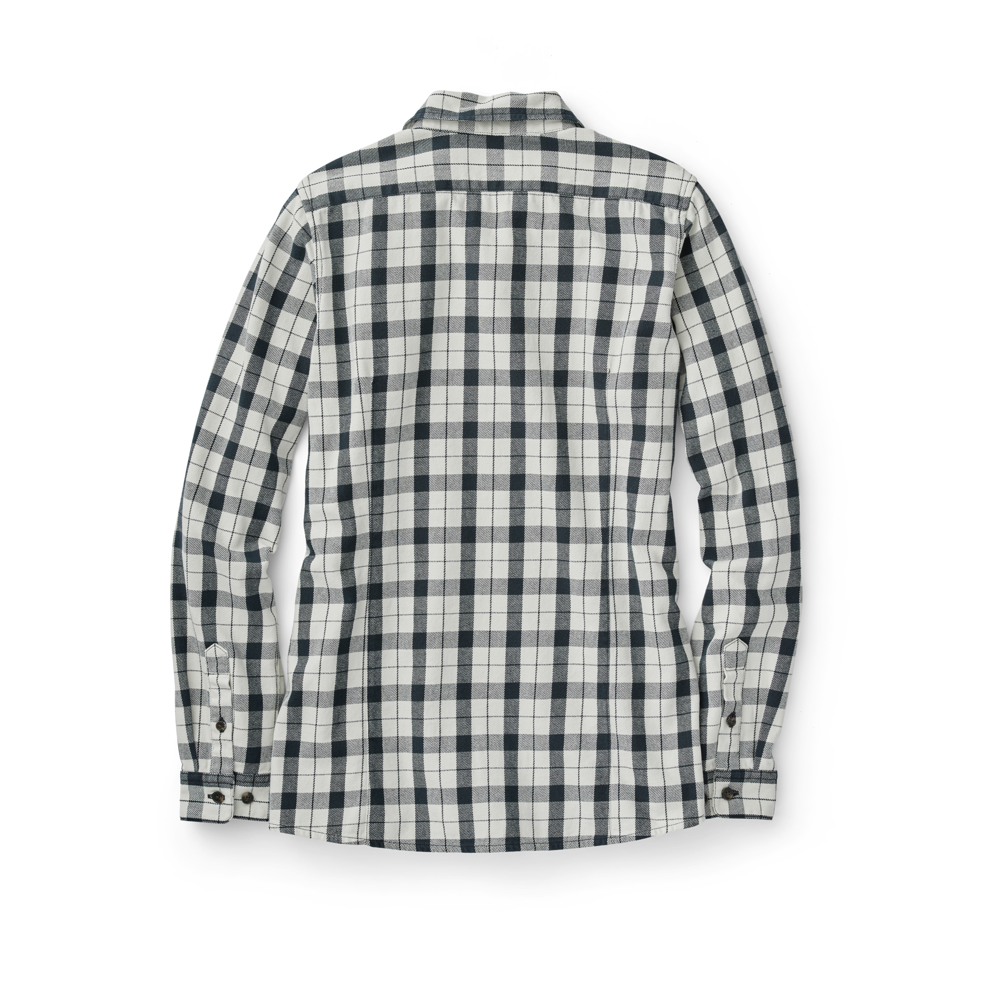 Women's Vintage Wash Alaskan Guide Shirt - Cream/black - Image 2