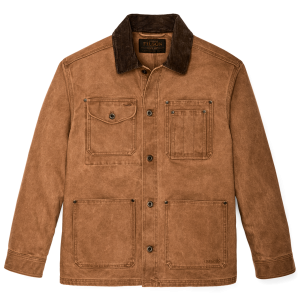 Rustic Canvas Barn Coat - Whiskey