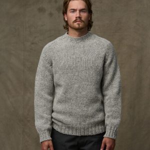 Heritage 3-gauge Wool Sweater - Oat Heather