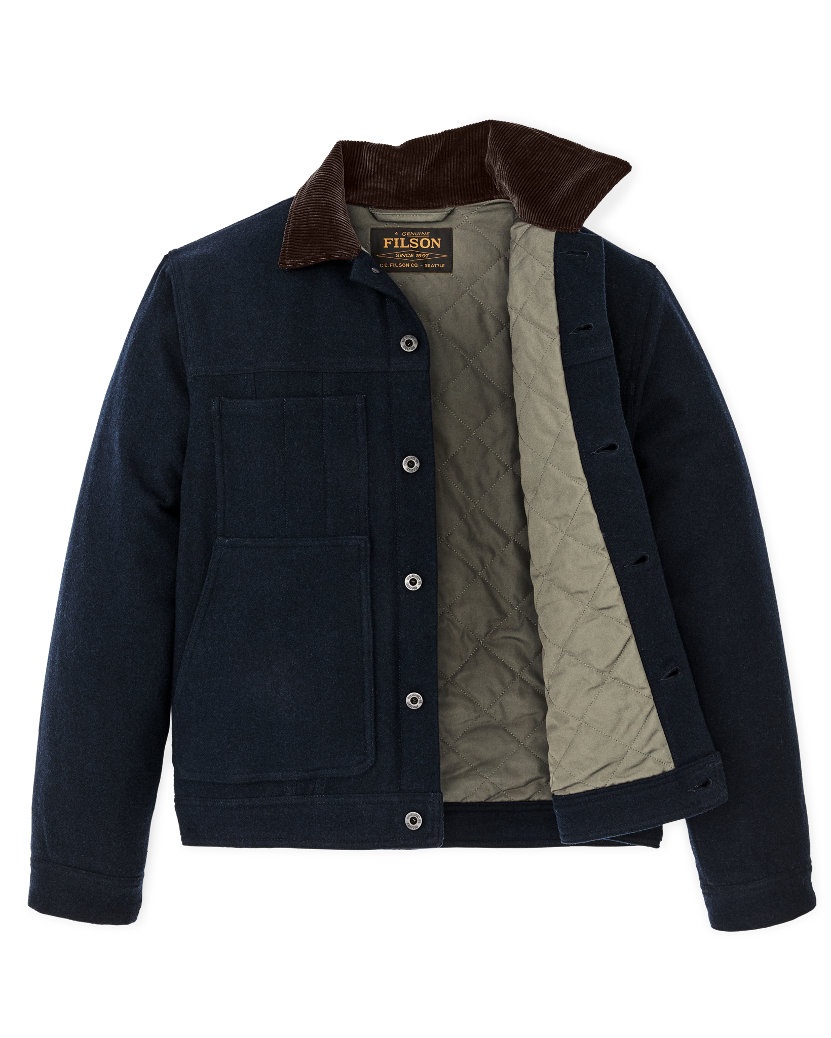 Spokane Insulated Short Cruiser - Navy - Image 3