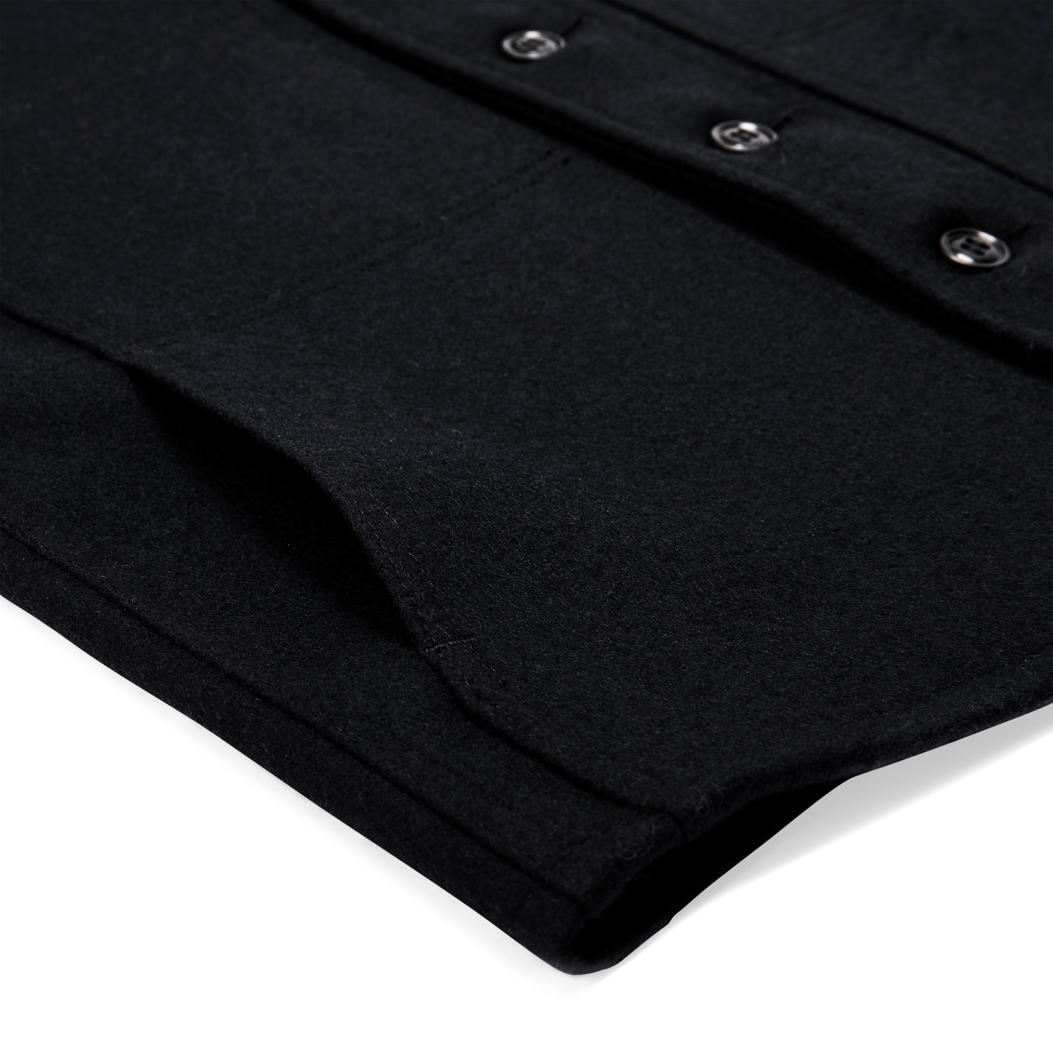 Mackinaw Wool Vest - Dark Navy - Image 7